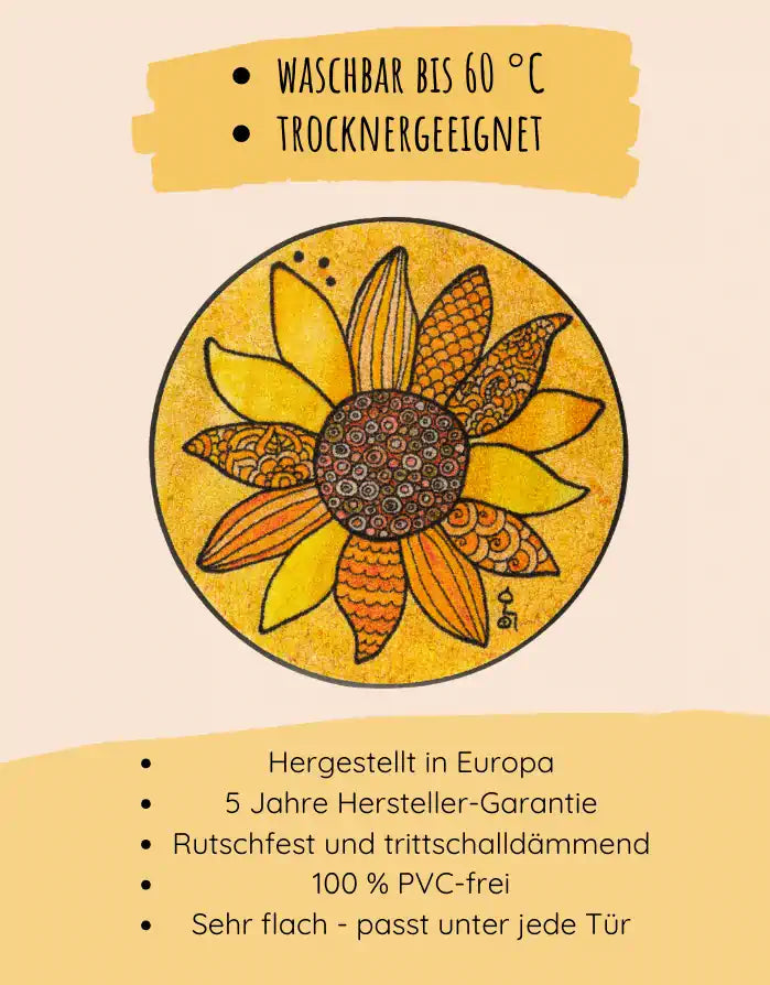 Fußmatte "Sonnenglück"