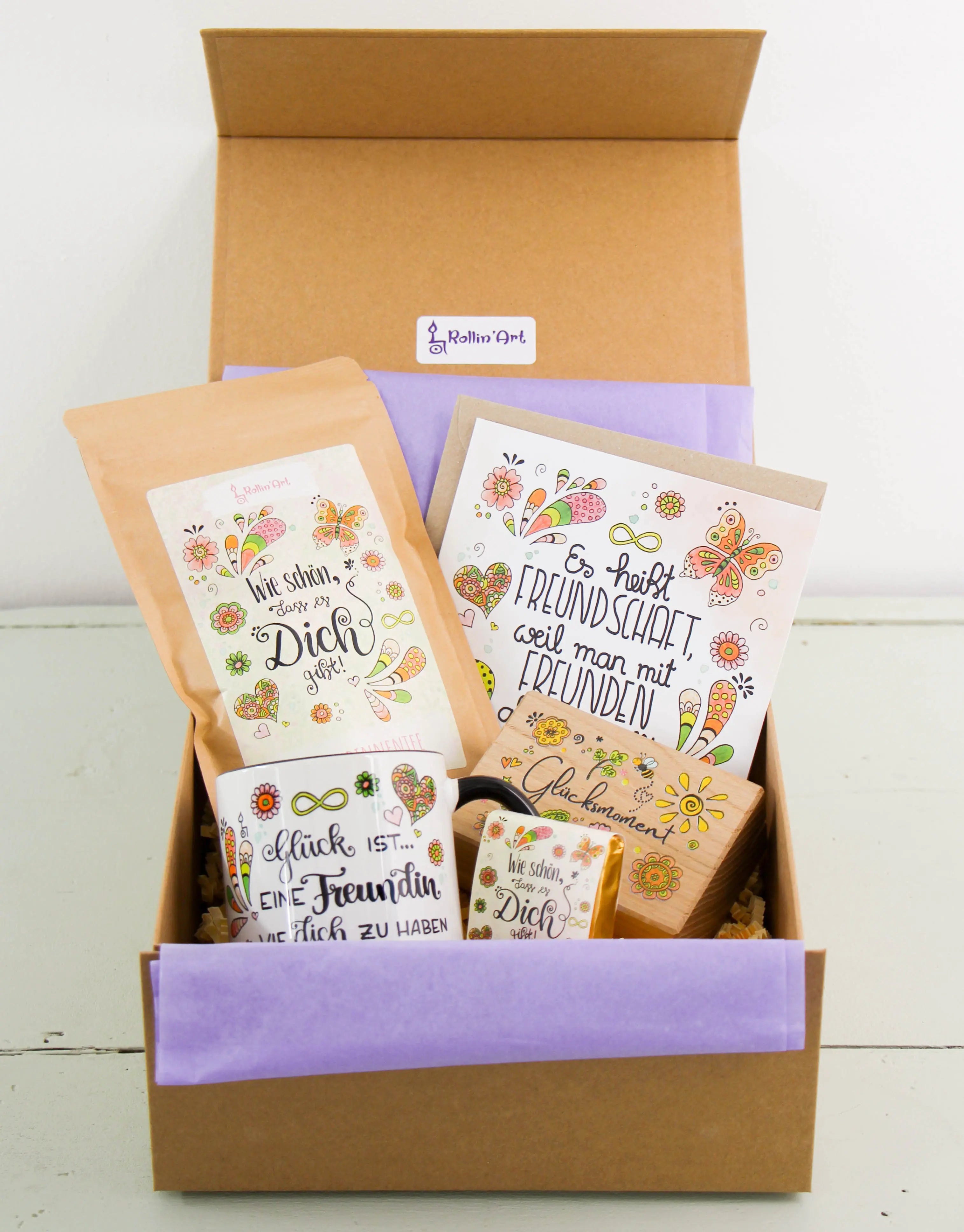 Geschenkbox "Freundin"