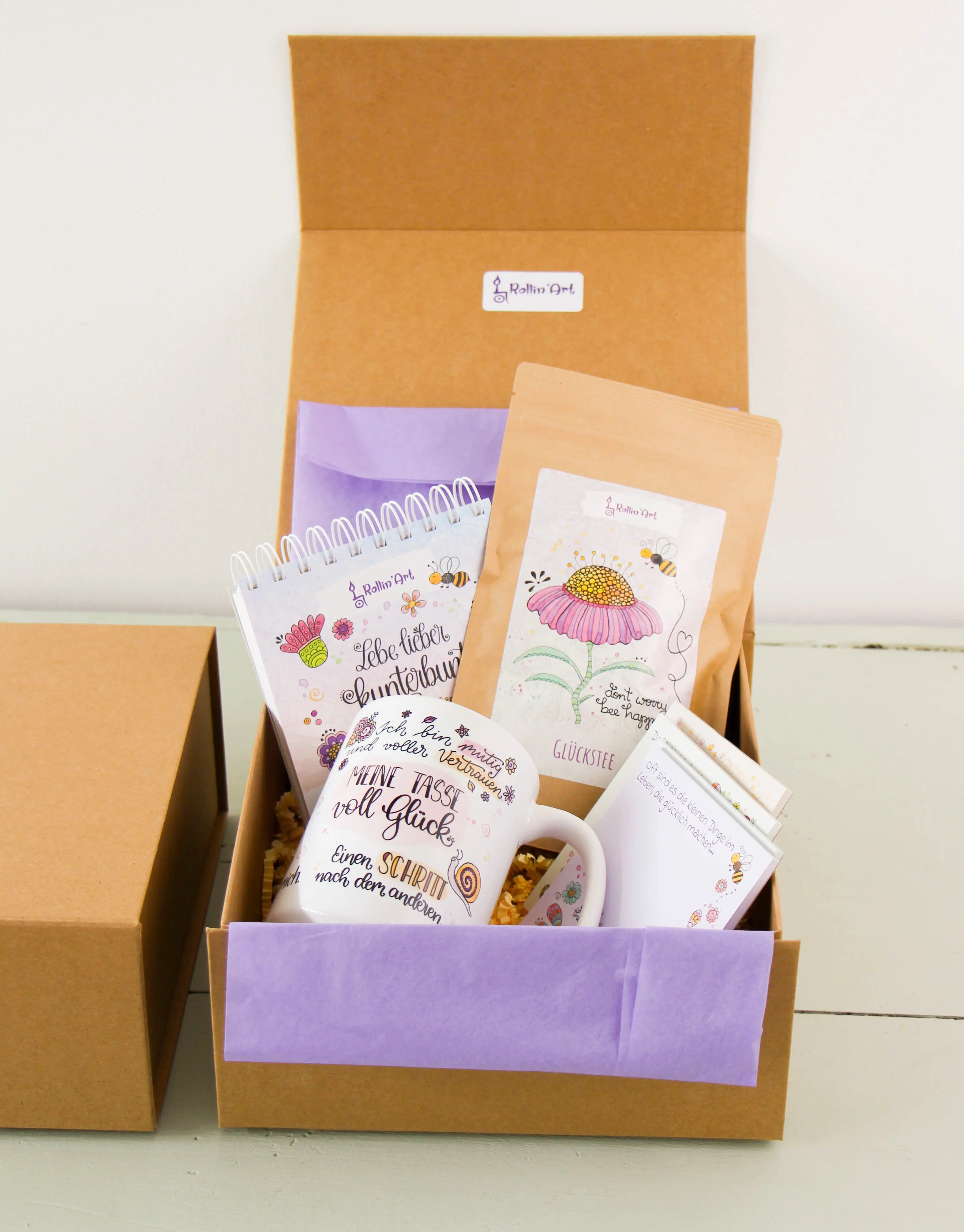 Geschenkbox "Glück"