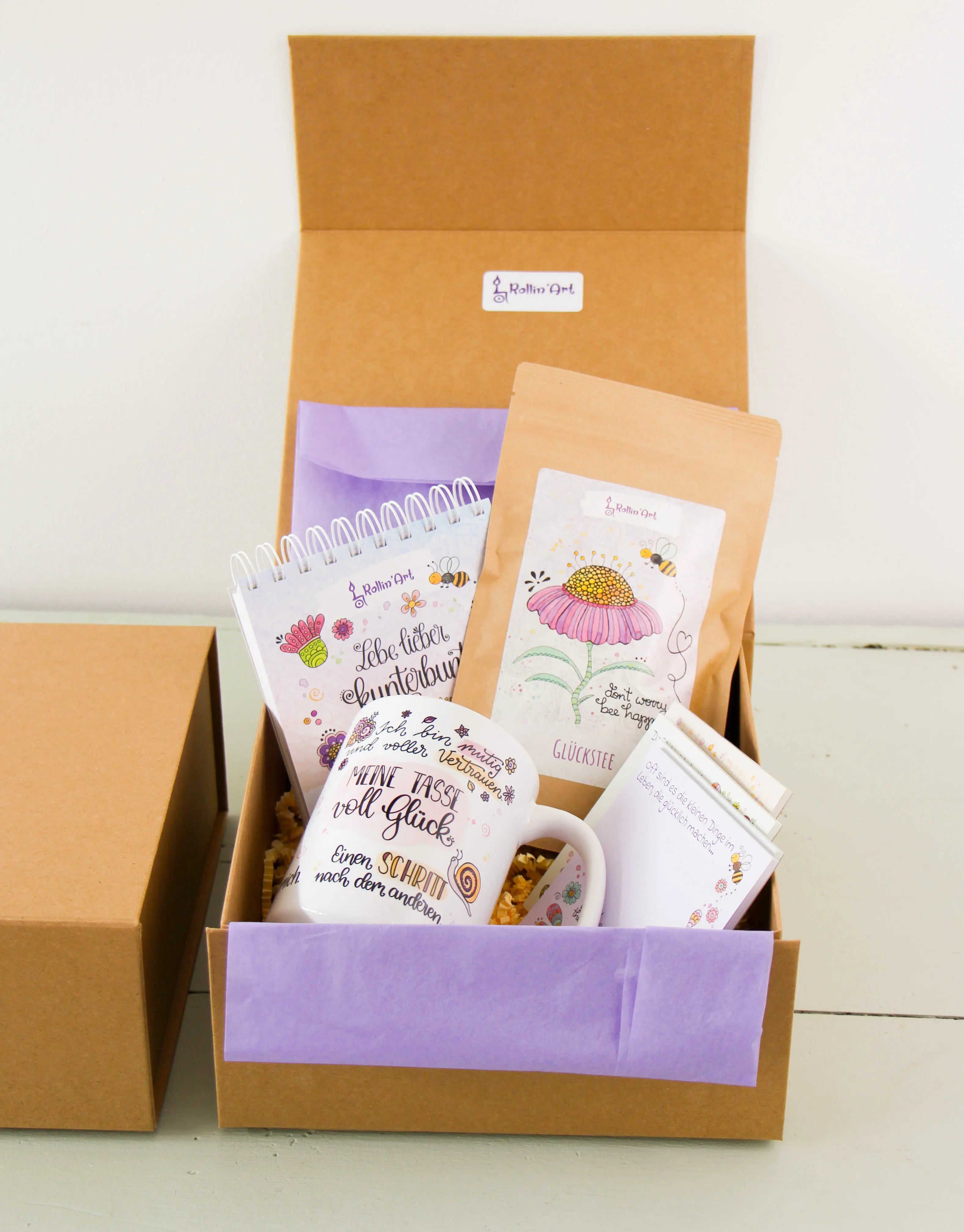 Geschenkbox "Glück"