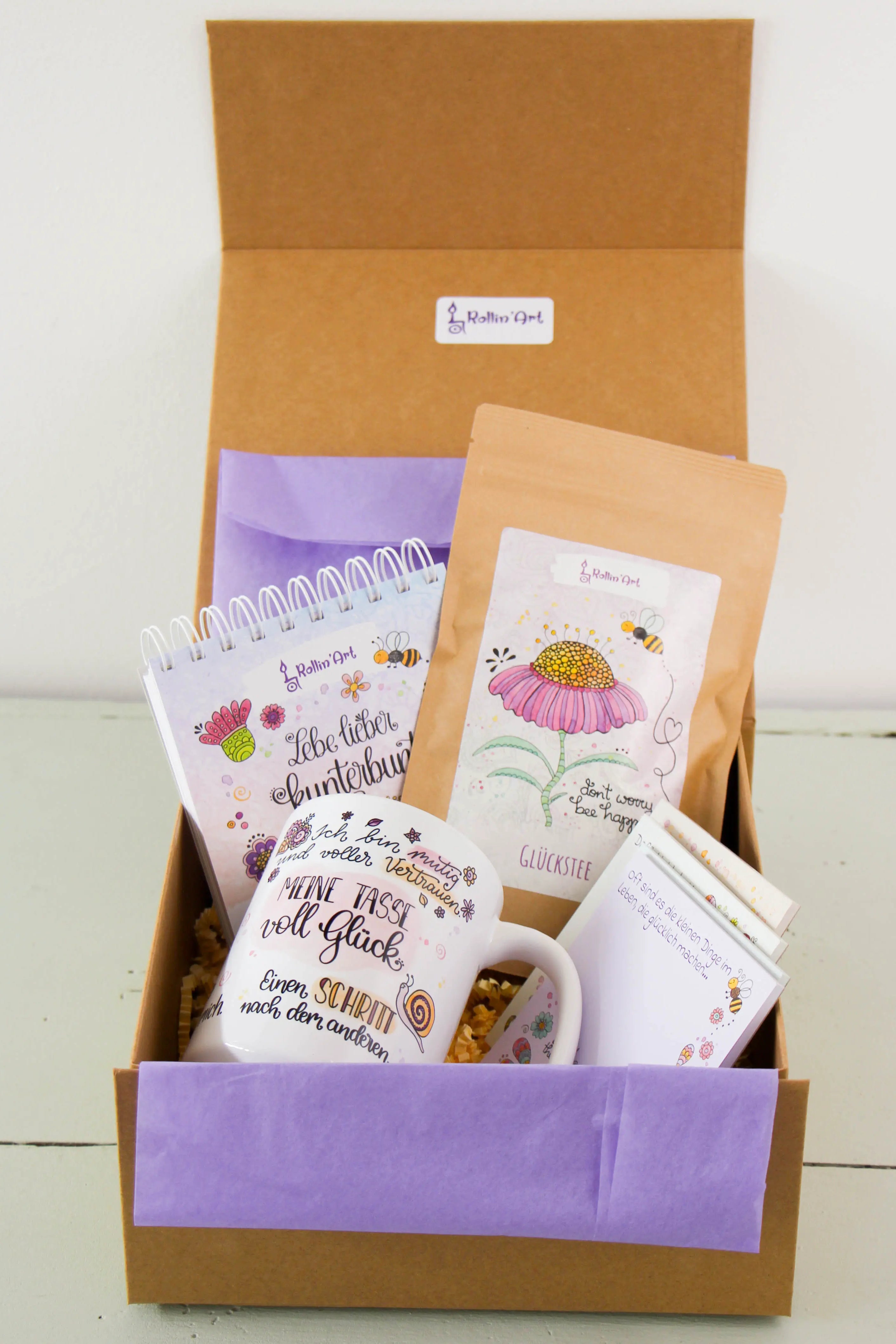 Geschenkbox "Glück"