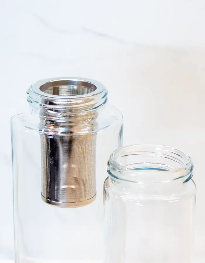 Glasflasche "Sommertag"