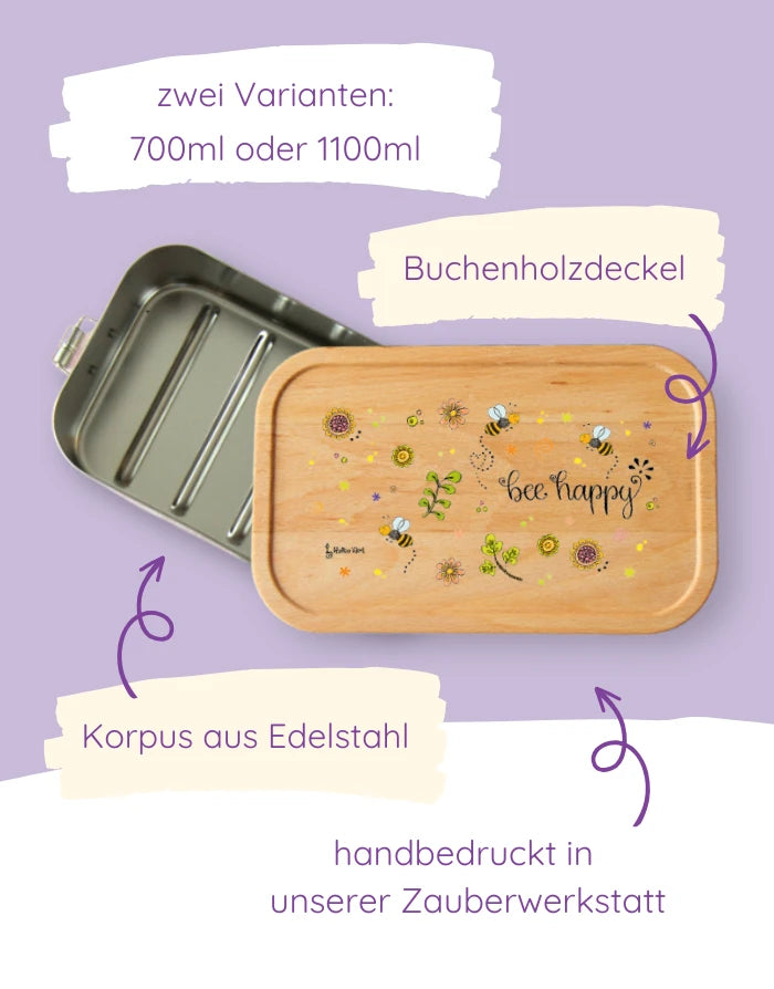 Jausendose "Bee happy"
