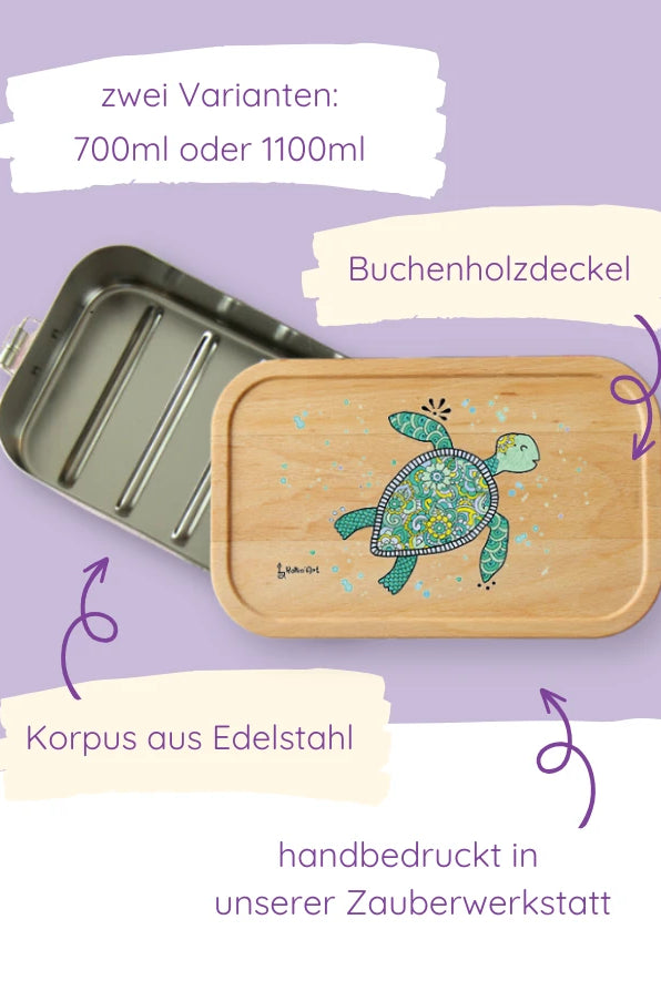 Jausendose "Chillkröte"