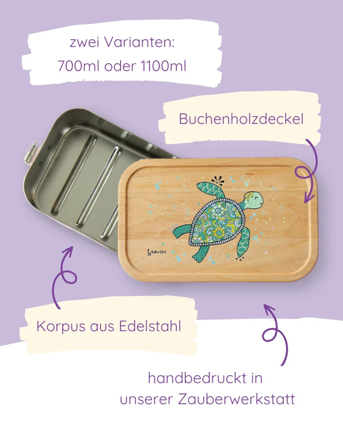 Jausendose "Chillkröte"