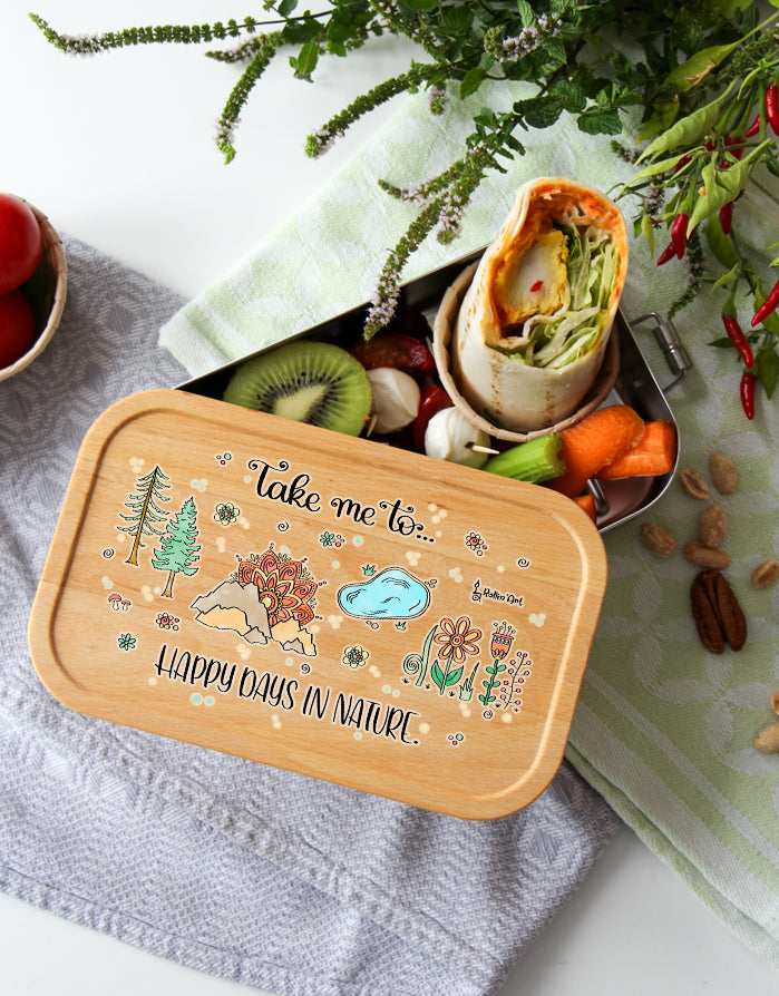 Jausendose "Happy days in nature"