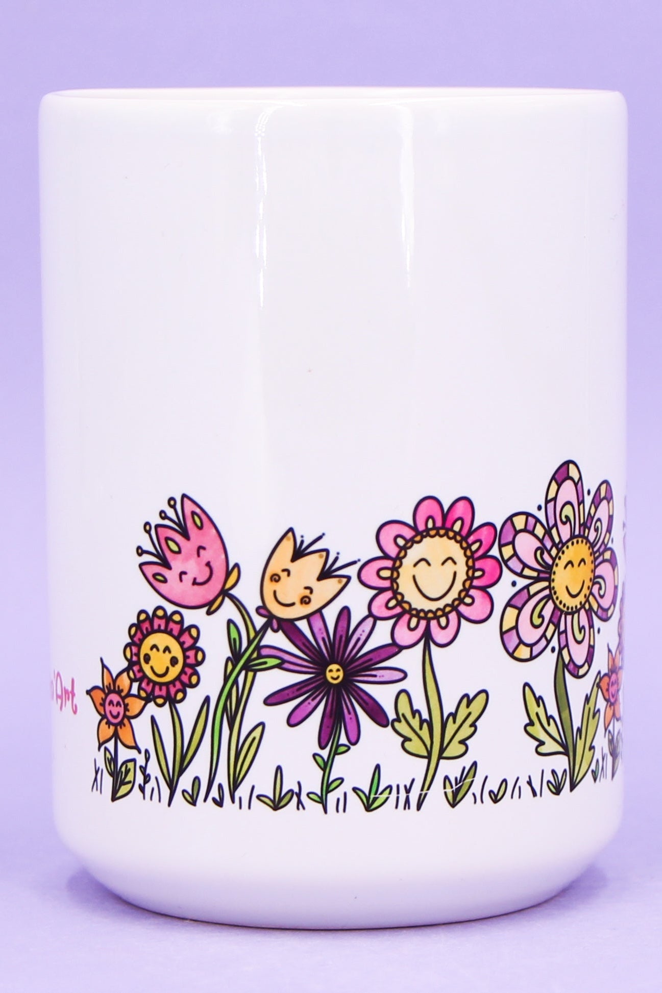Jumbo-Teetasse "Blumenwiese"