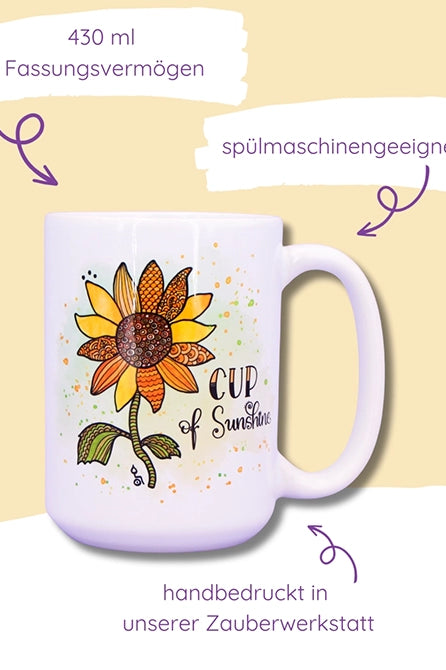 Jumbo-Teetasse "Cup of Sunshine"