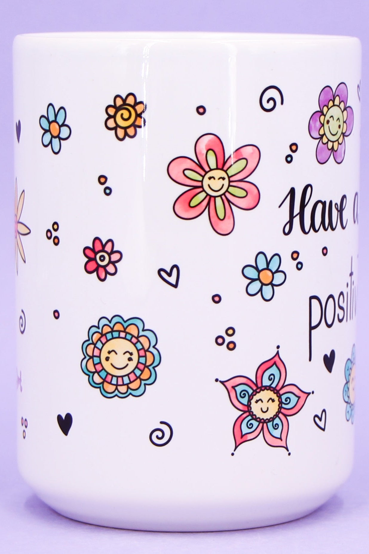 Jumbo-Teetasse "Cup of positiviTEA"
