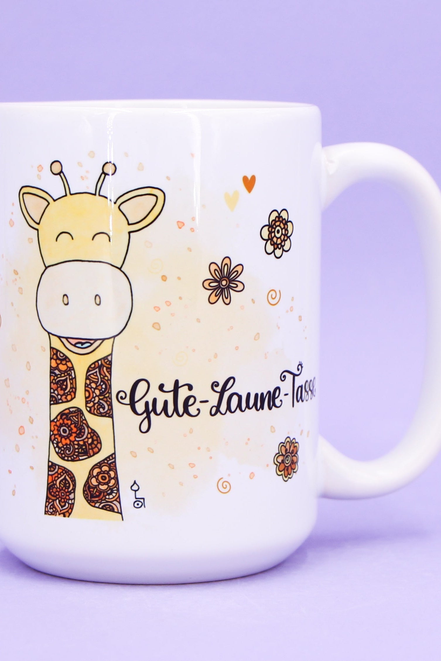 Jumbo-Teetasse "Gute Laune"