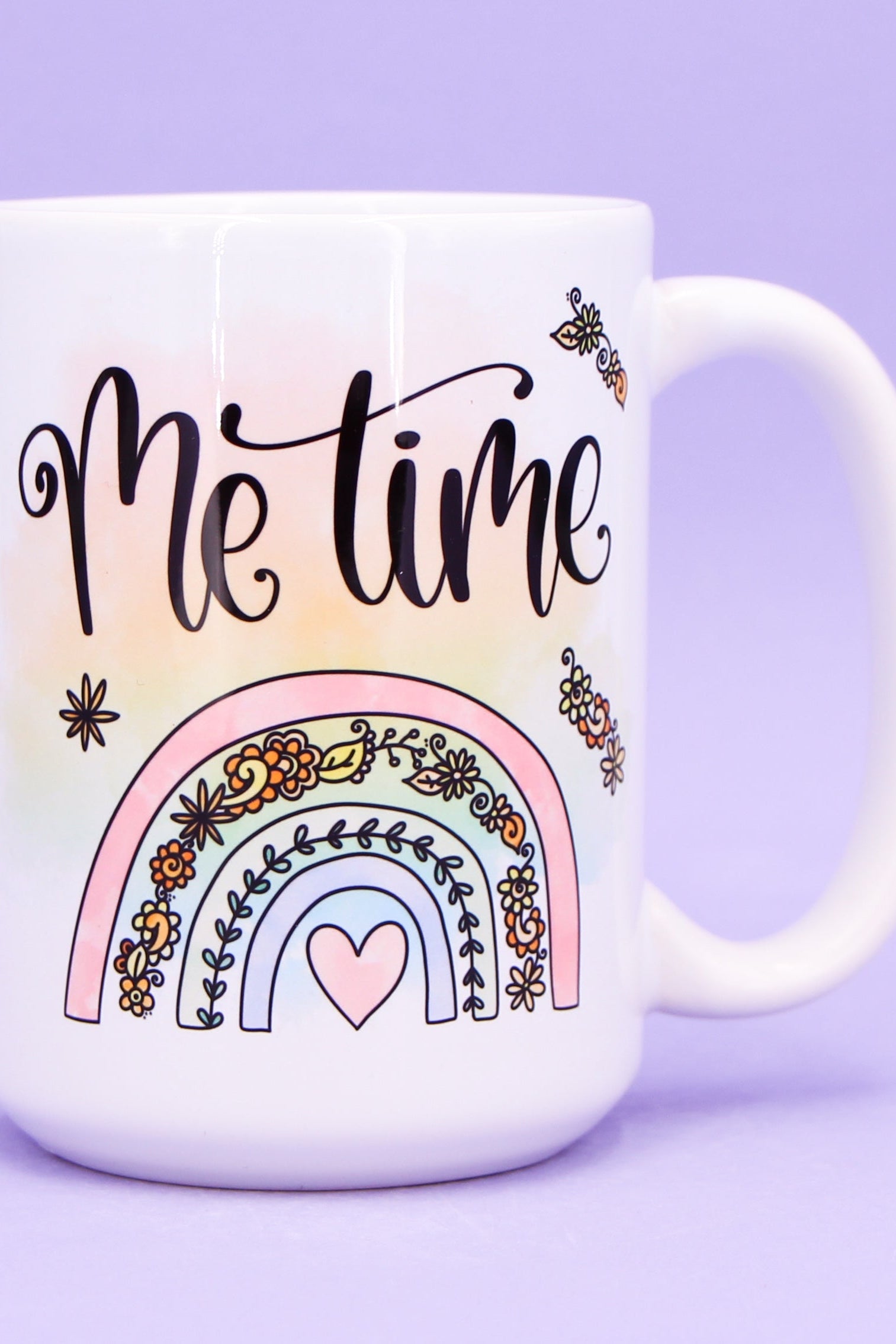 Jumbo-Teetasse "Me time"
