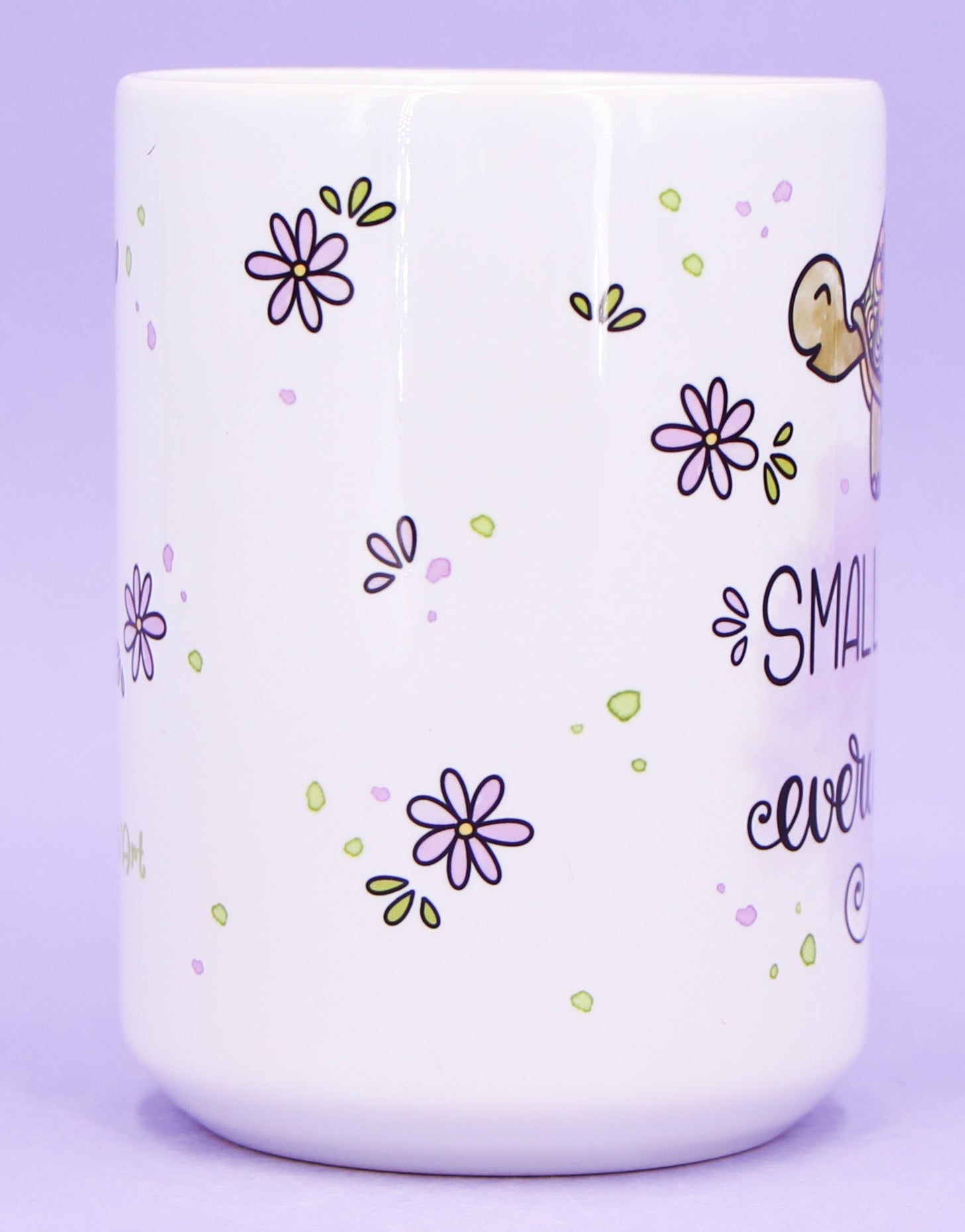 Jumbo-Teetasse "Small steps"