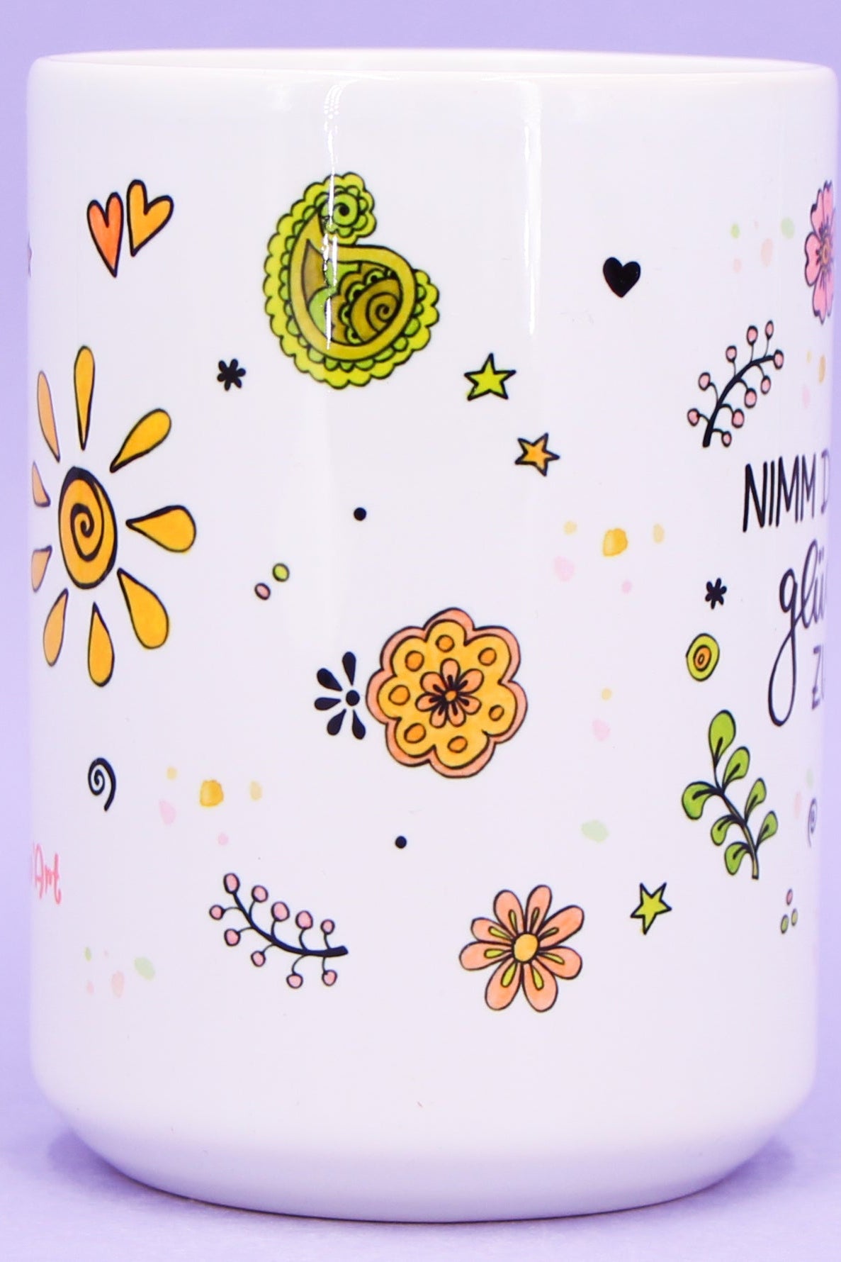 Jumbo-Teetasse "Zeit"