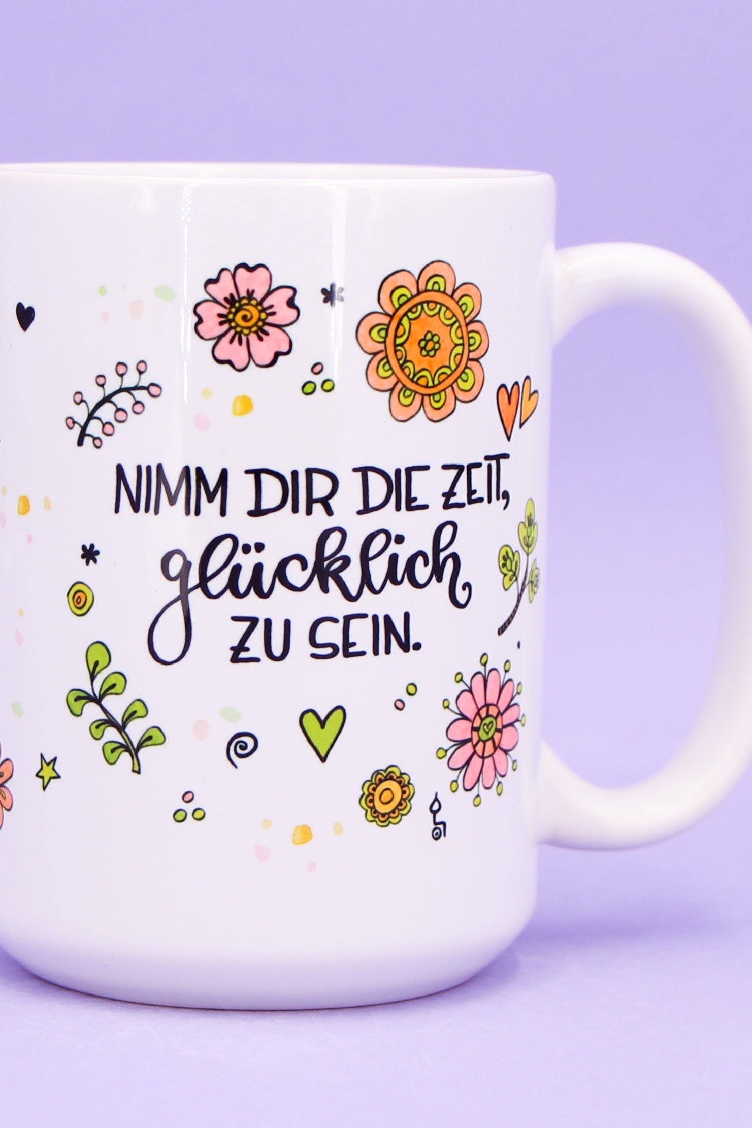 Jumbo-Teetasse "Zeit"