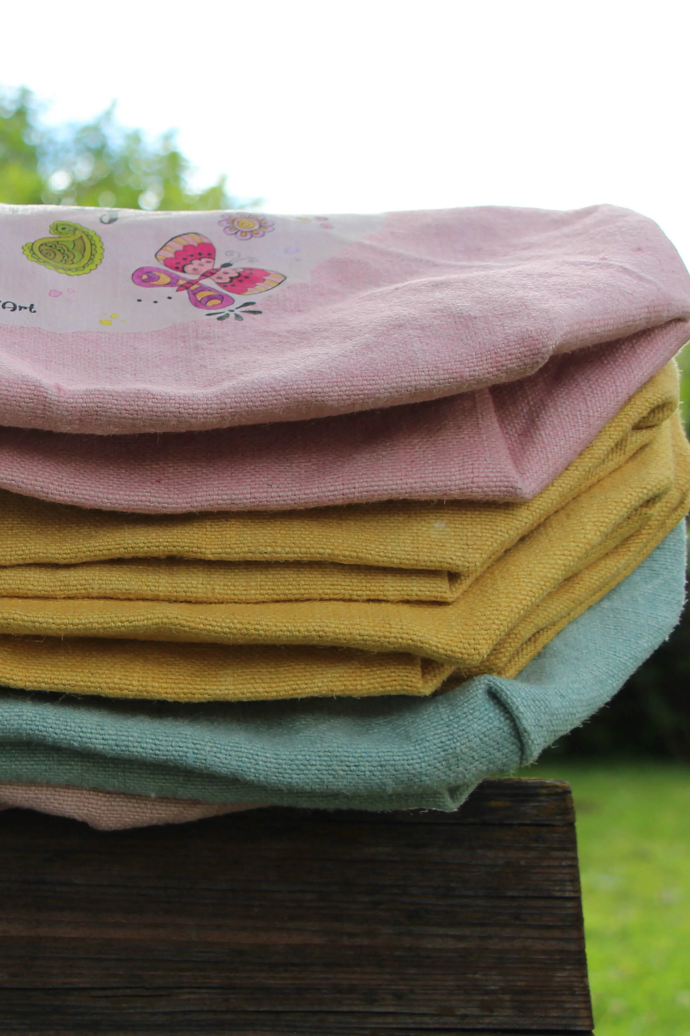 Jute Beach Bag "Enjoy the little things"