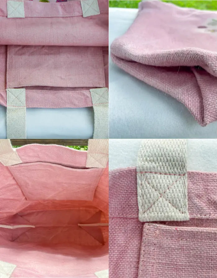 Jute Beach Bag "Enjoy the little things"