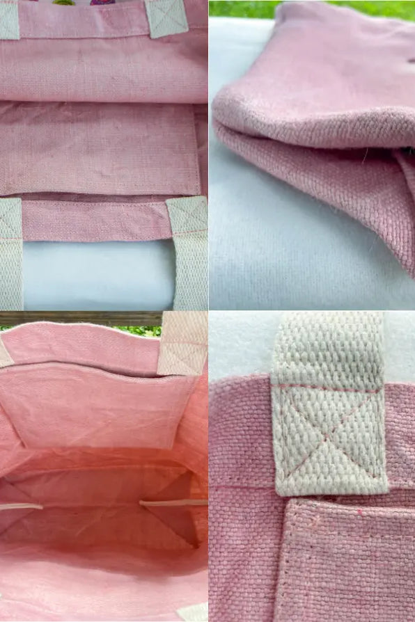 Jute Beach Bag "Oh happy Day"