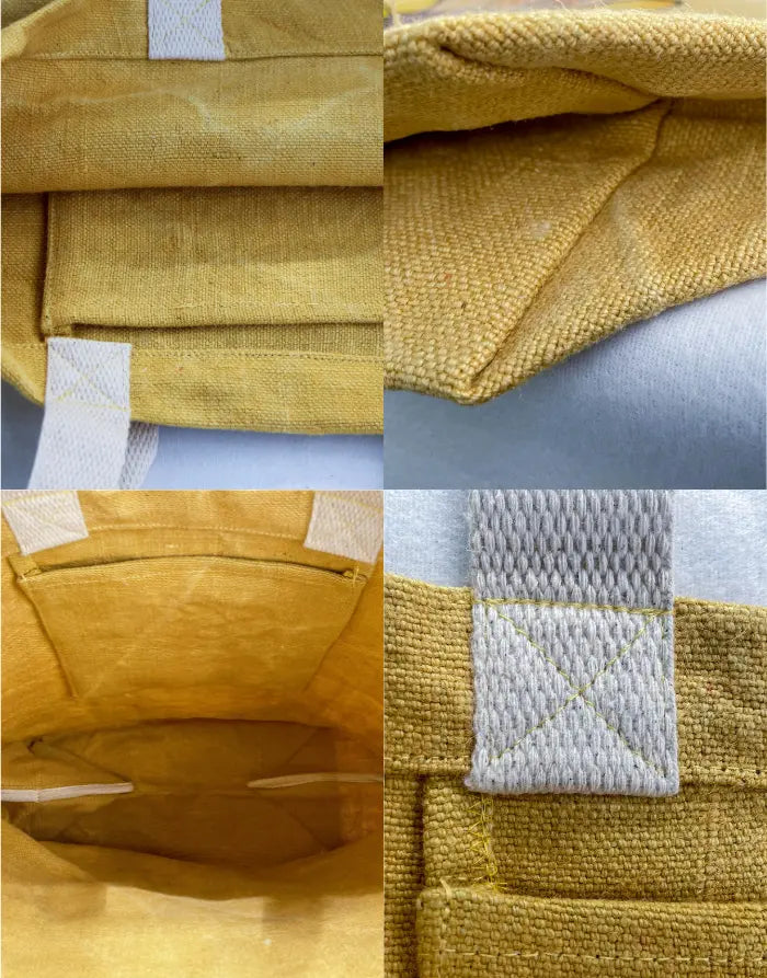 Jute Beach Bag "Sonnenglück"