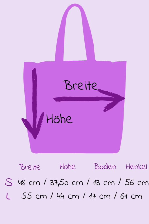 Jutetasche "Chillkröte"