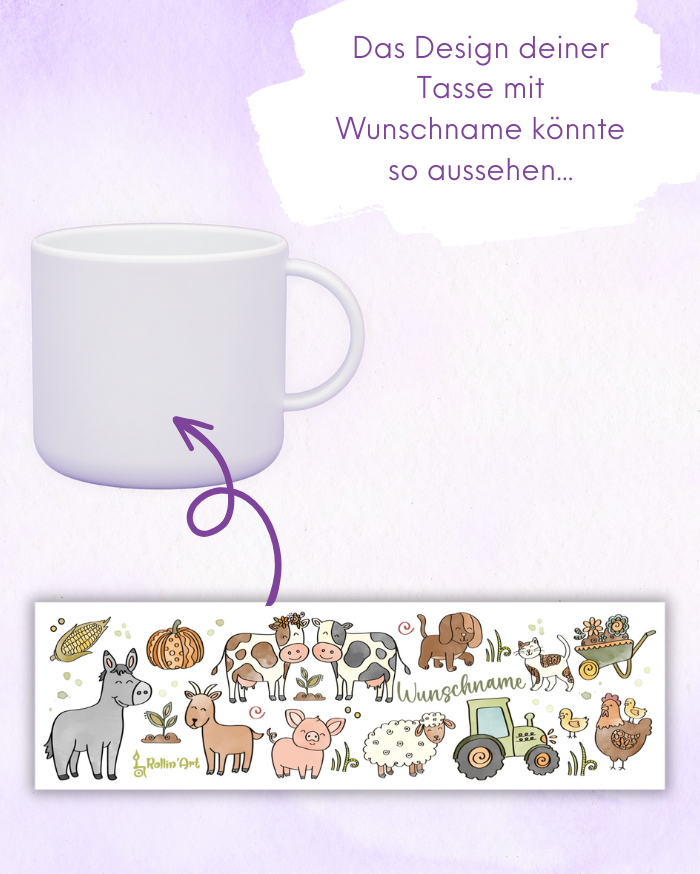 Kinderbecher "Bauernhof"