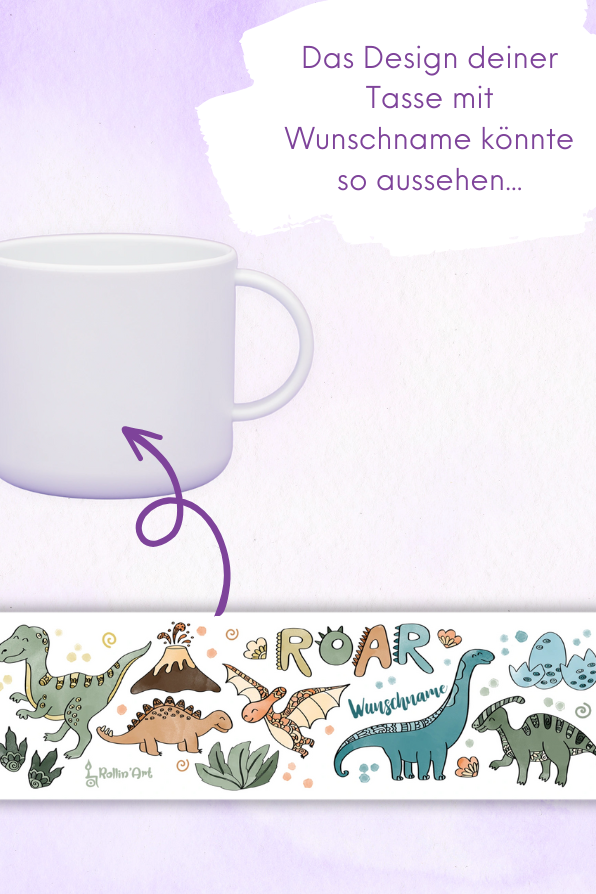 Kinderbecher "Dinos"