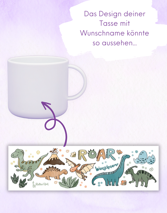 Kinderbecher "Dinos"