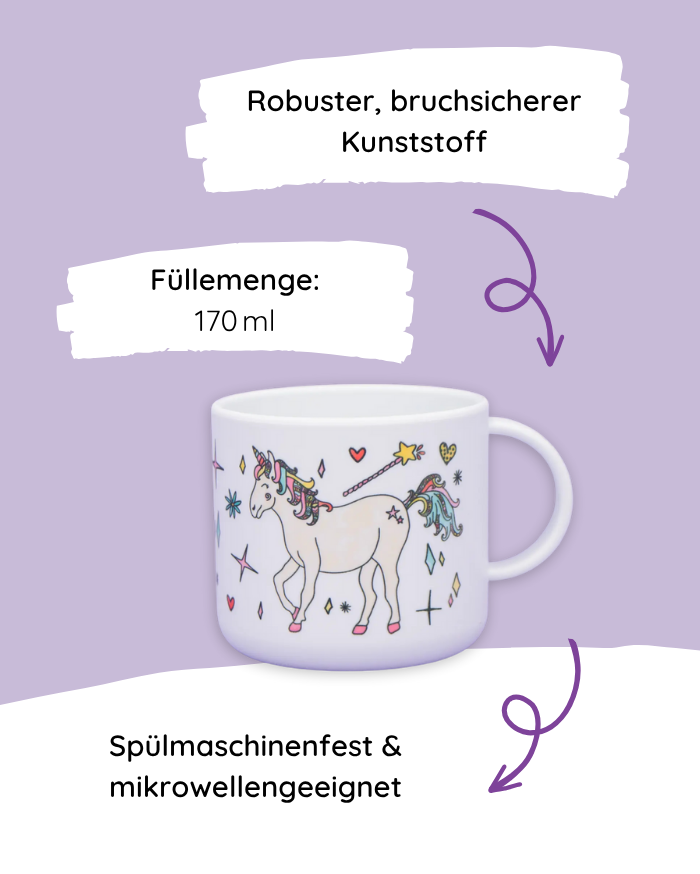 Kinderbecher "Einhornzauber"