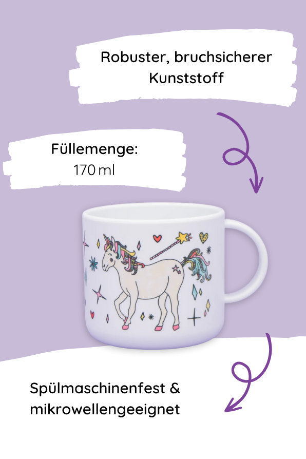 Kinderbecher "Einhornzauber"