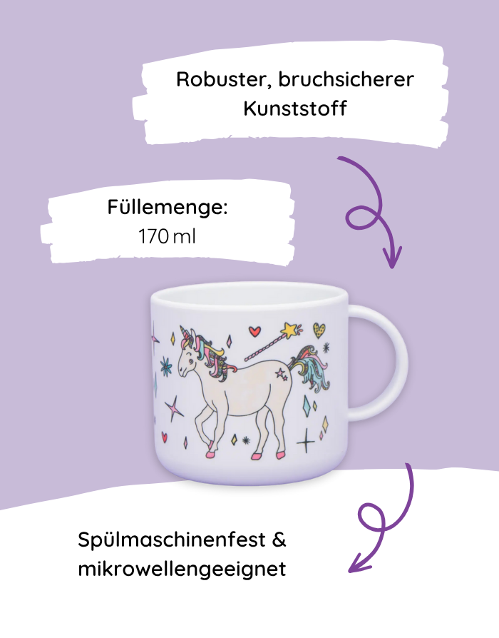 Kinderbecher "Einhornzauber"