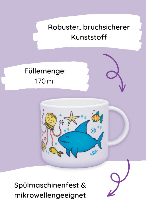 Kinderbecher "Unter dem Meer"