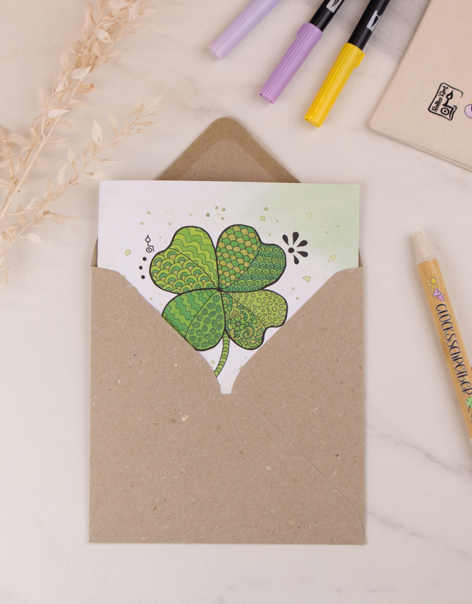 Klappkarte "Du schaffst das"