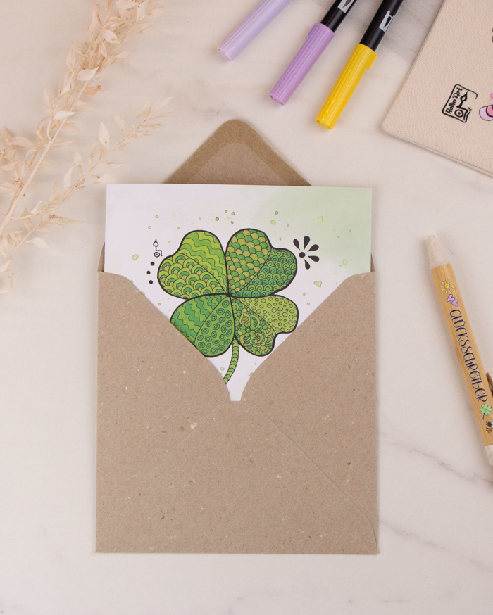 Klappkarte "Du schaffst das"