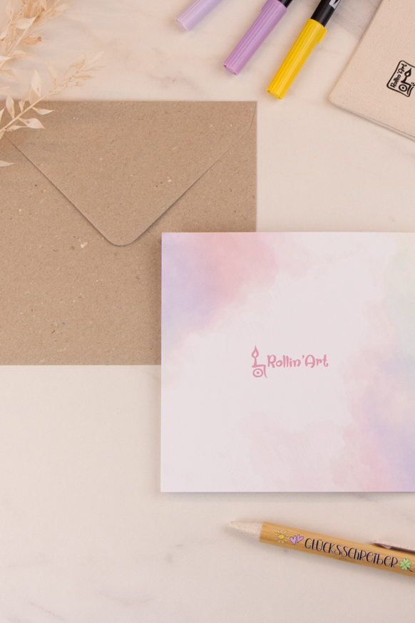 Klappkarte "Es ist okay"