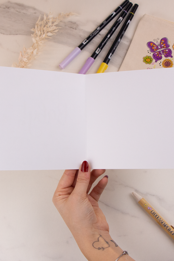 Klappkarte "Es ist okay"