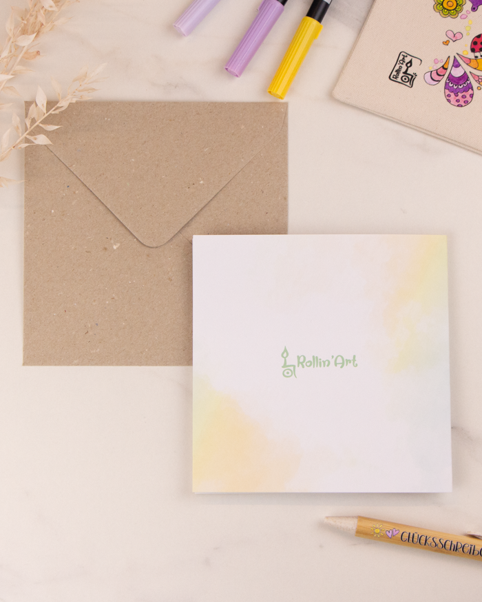 Klappkarte "Gratuliere"