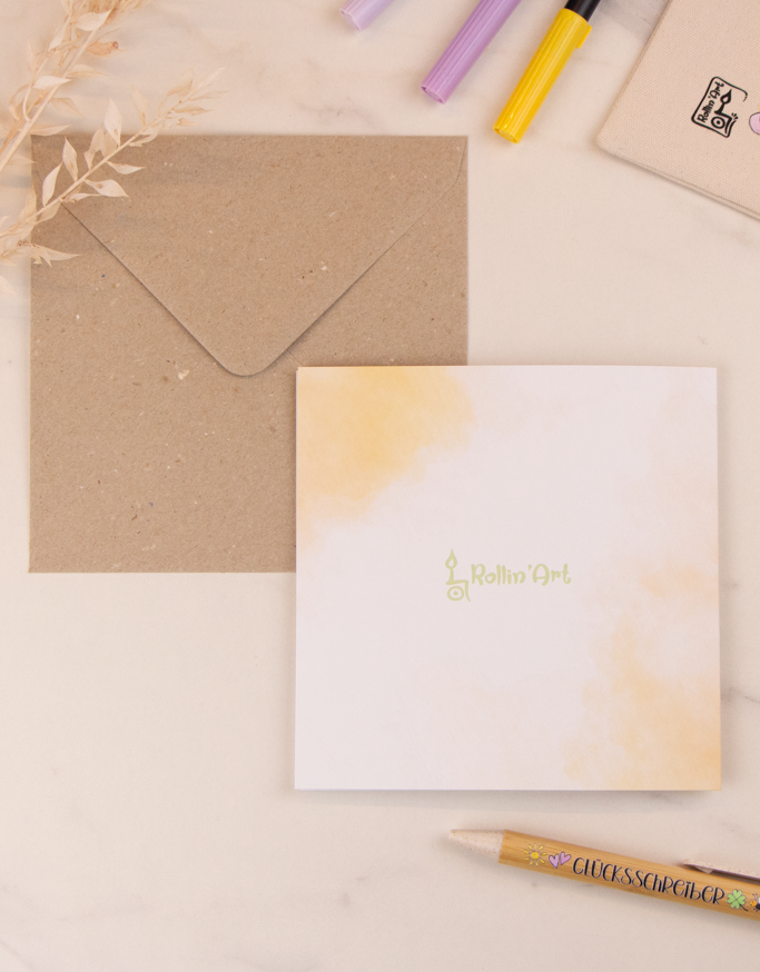 Klappkarte "Hallo Baby"