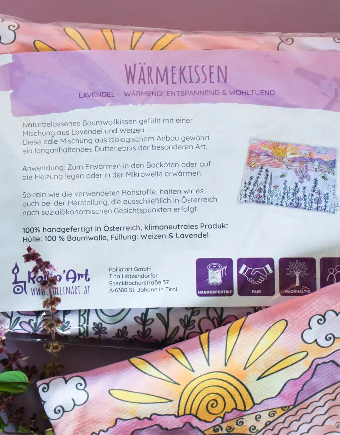 Lavendel-Wärmekissen