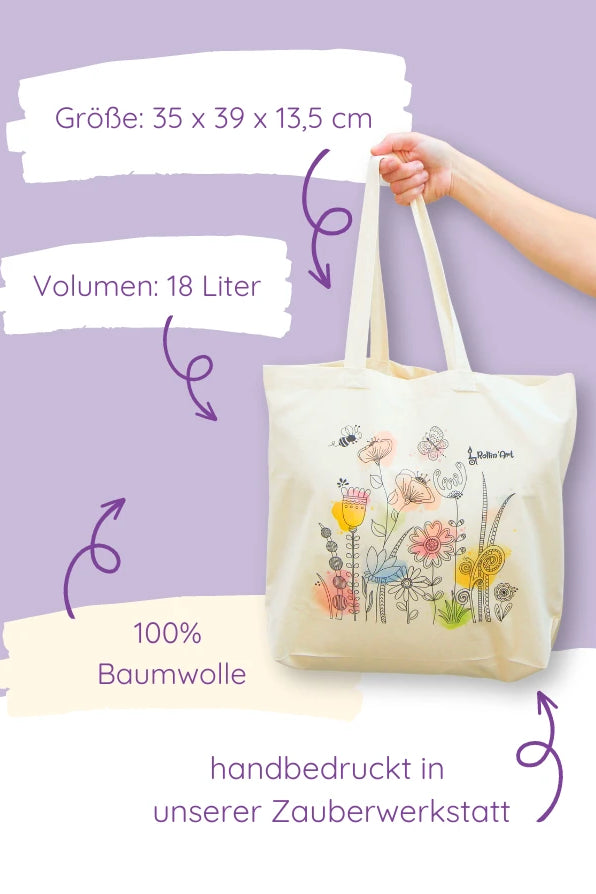 Maxi Bag "Blumenwiese"