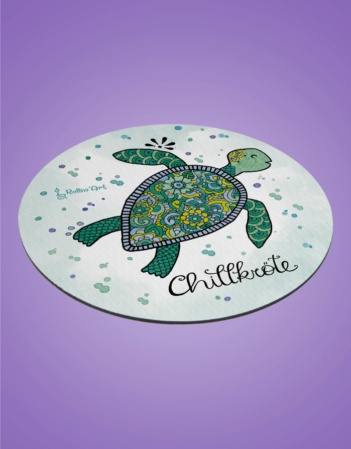 Mousepad "Chillkröte"