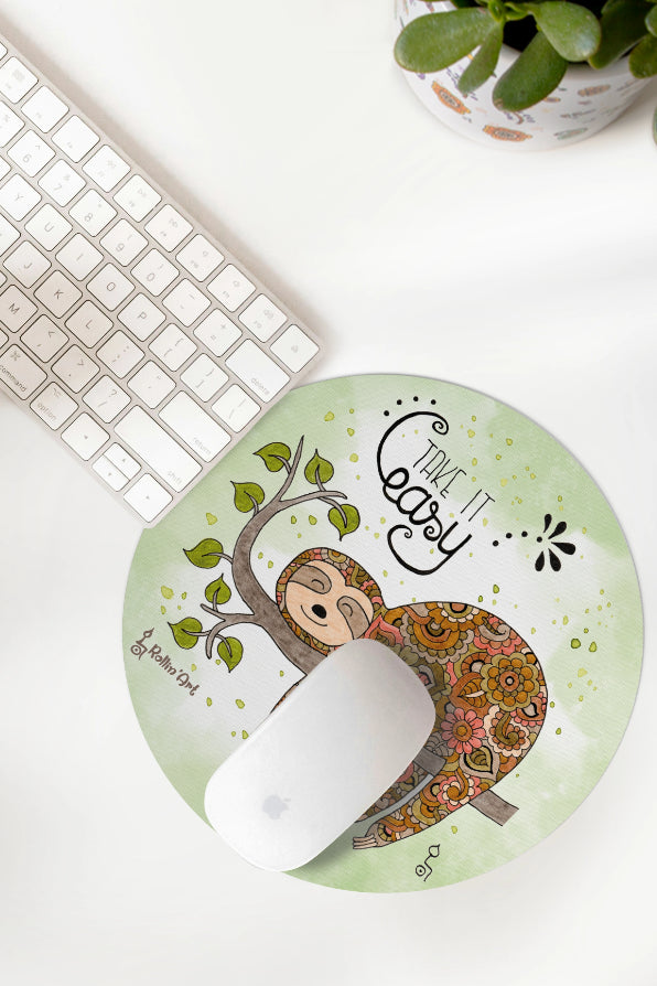 Mousepad "Faultier"