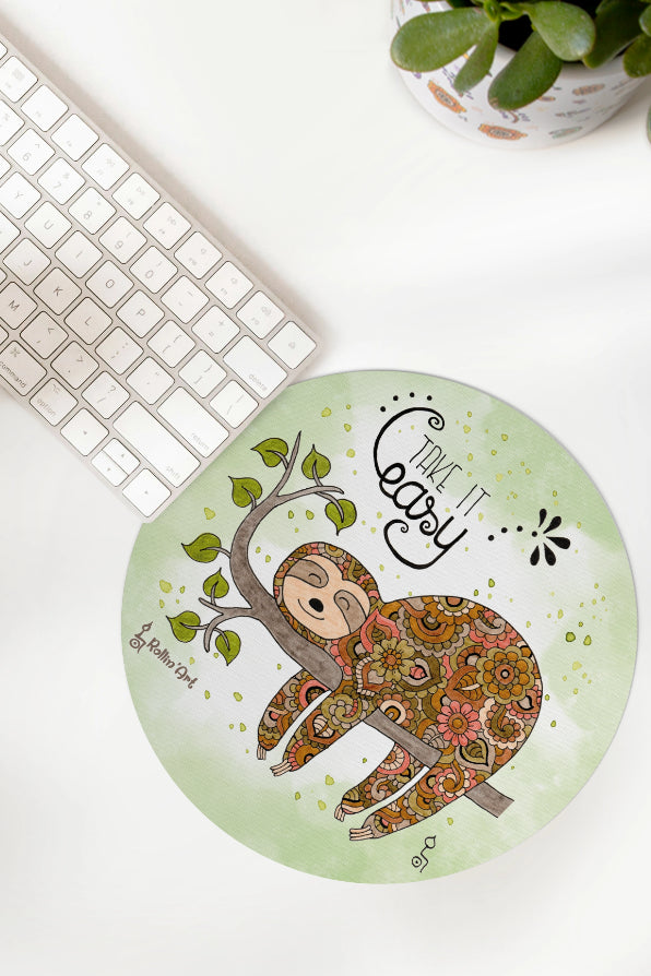 Mousepad "Faultier"