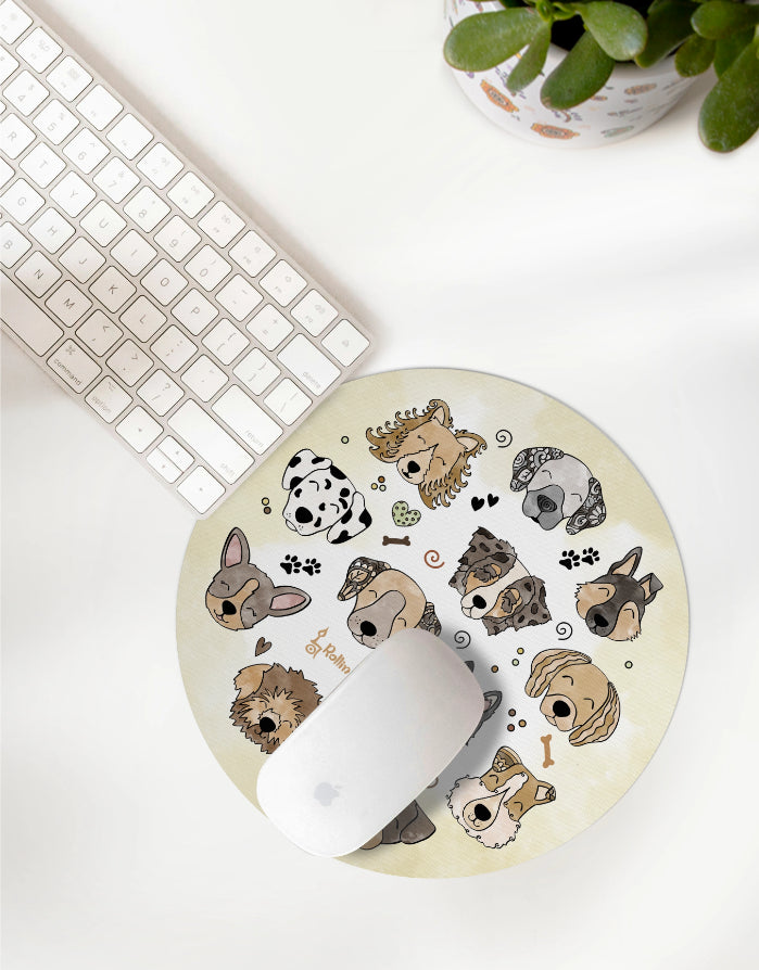 Mousepad "Glückshunde"