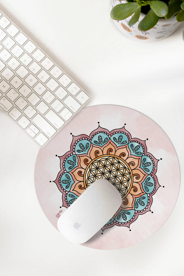 Mousepad "Lebensblume"