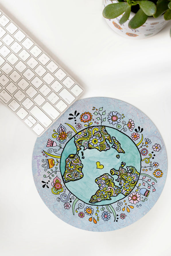 Mousepad "Wundervolle Welt"
