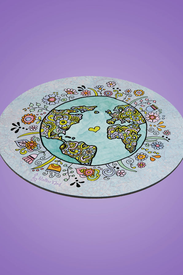 Mousepad "Wundervolle Welt"