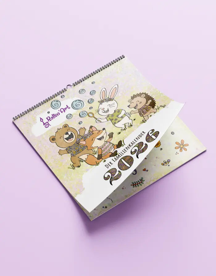 Rollin'Art Familienkalender 2026