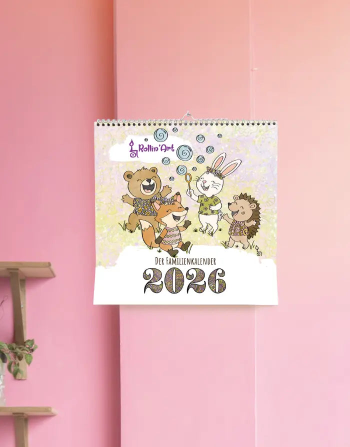 Rollin'Art Familienkalender 2026