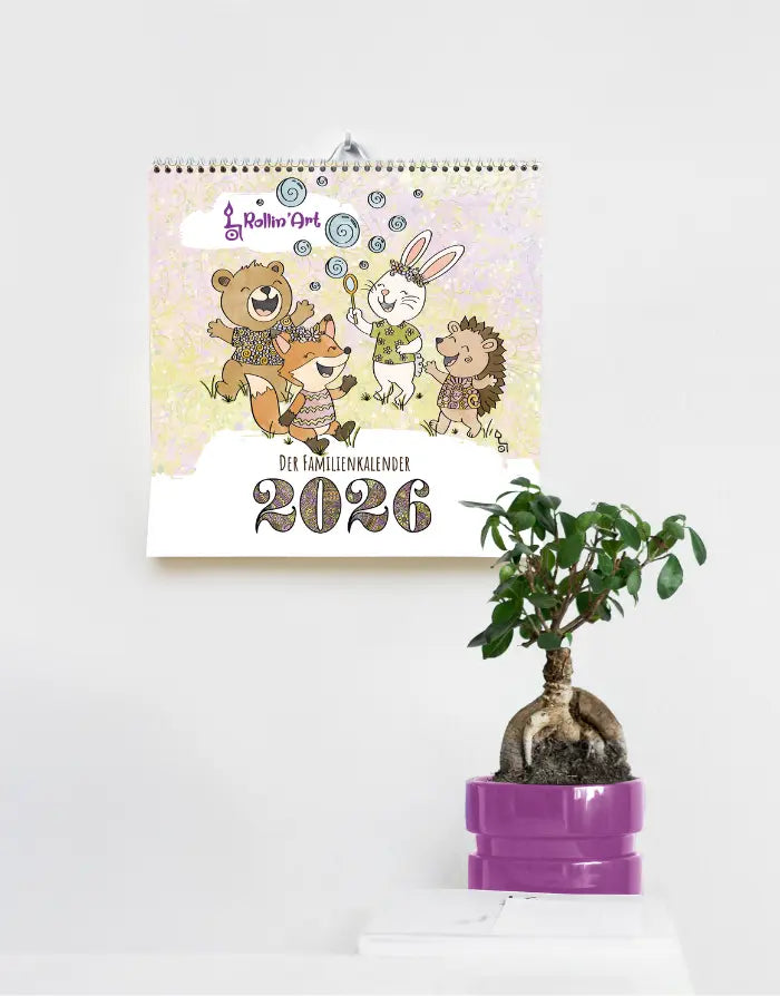 Rollin'Art Familienkalender 2026