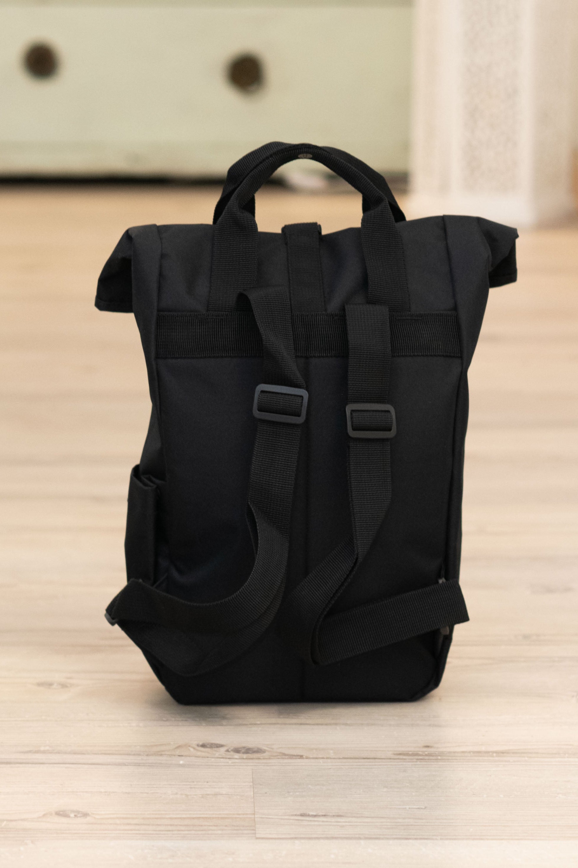 Rucksack klein Black „Enjoy the little things”