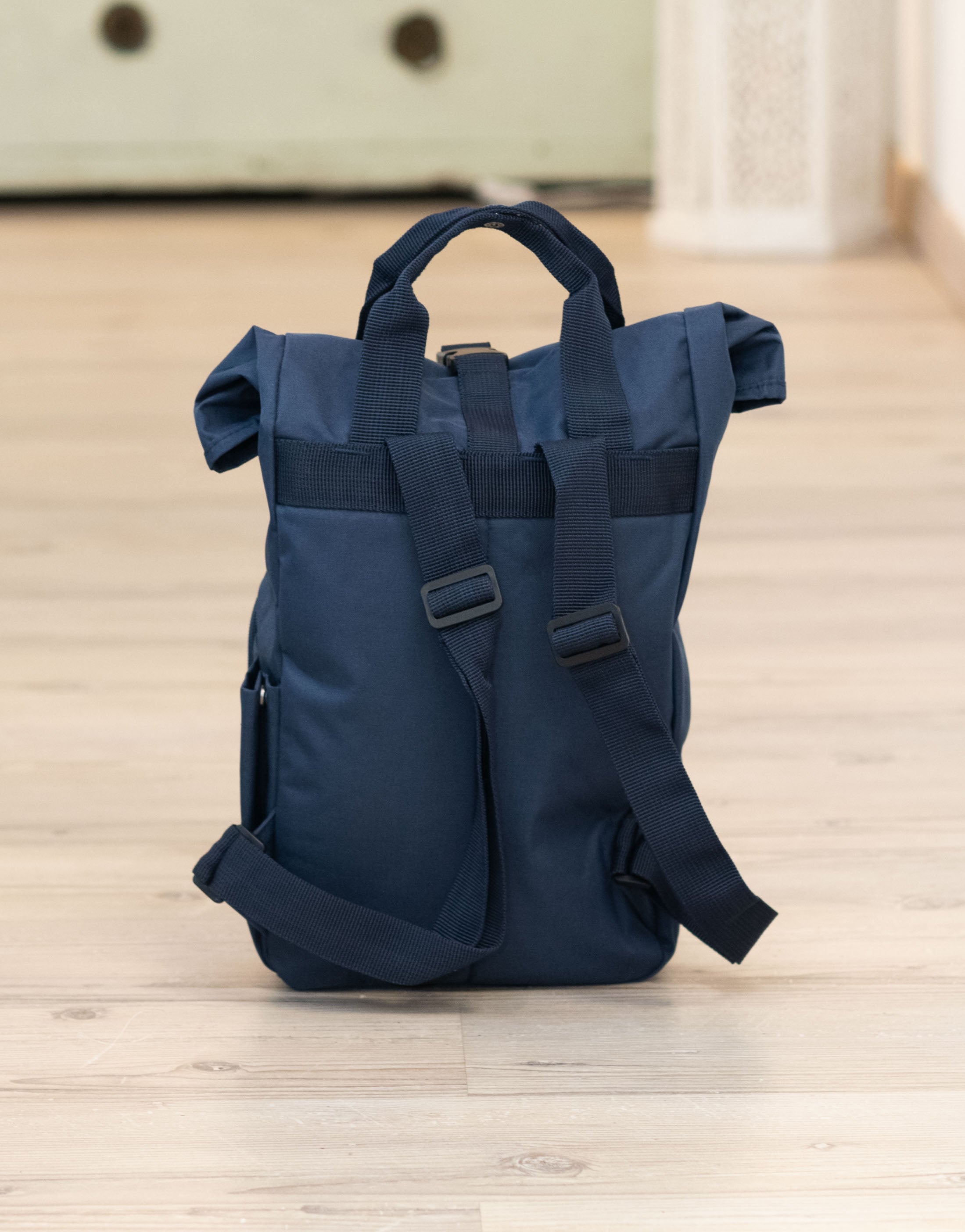 Rucksack klein Navy Dusk "Good vibes only”